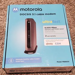 Motorola DOCSIS 3.1 Cable Modem