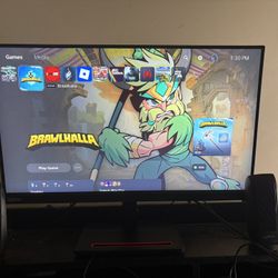 Sanyo THINKVISON Gaming Monitor W Logitech Speaker