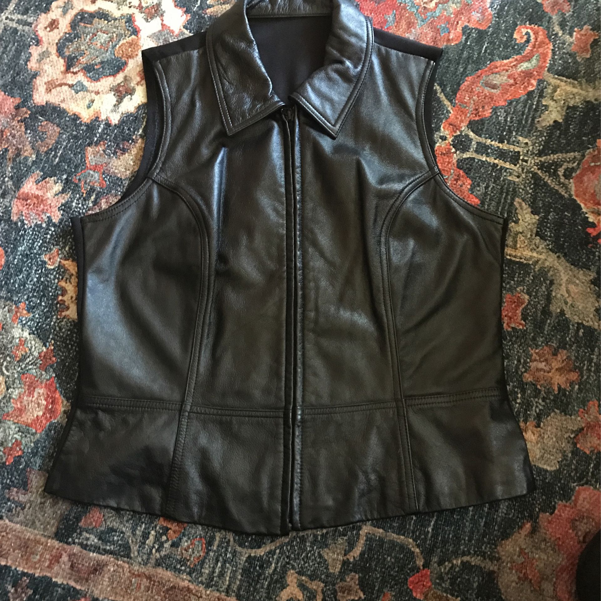100% Leather Jacket High Quality 