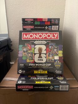 Monopoly Panini Prizm FIFA World Cup 26 Board Game