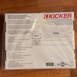 Kicker Amplifier