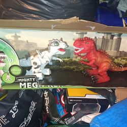 New! Mighty Meg Toy Dinosaurs