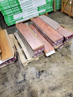 Lamiate floor, small lots,