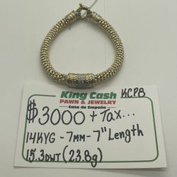 BRACELET 14KYG 