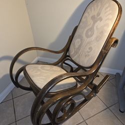 Vintage 1950's Bentwood Rocking Chair (Free Delivery)