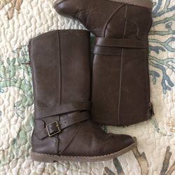 Girls Brown Boots