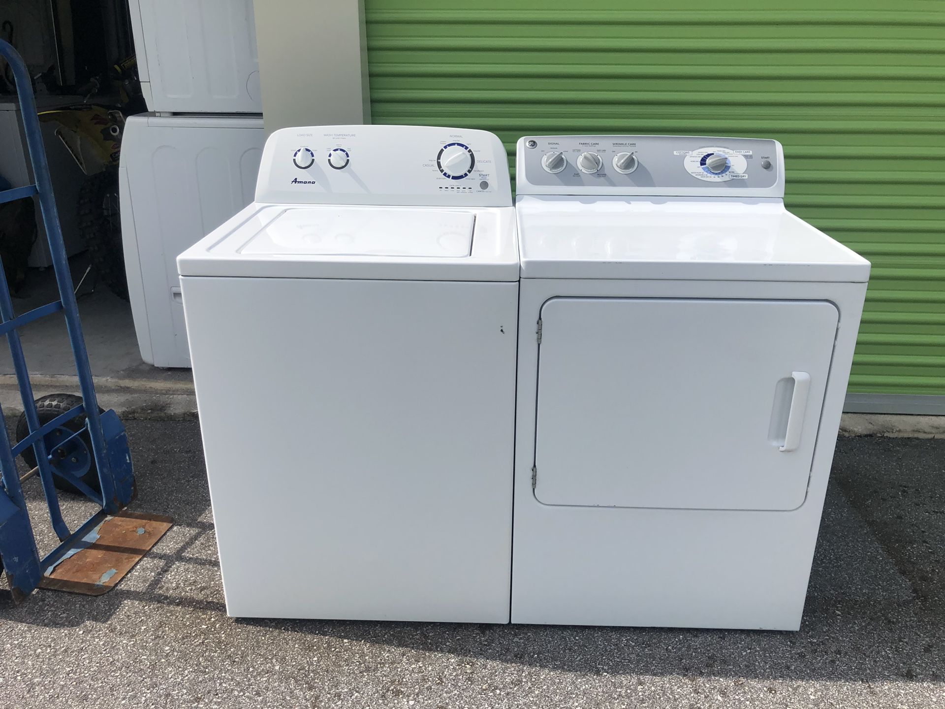 Standard top load washer & dryer set ( free delivery)
