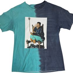 Fresh Prince 90s Legends Tie Dye Split Tee Will Smith Graphic Shirt Men’s Small