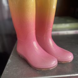 Girls Rain Boots Size 2