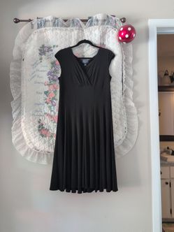 Simple black dress