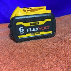 Dewalt Flex Bolt 6AH Battery 