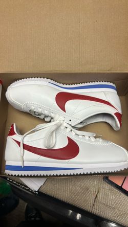 Nike Cortez White Red Blue Sneakers