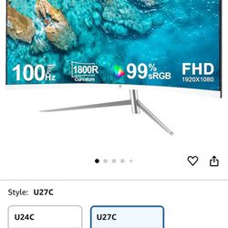 Z-Edge 27-inch Curved Gaming Monitor