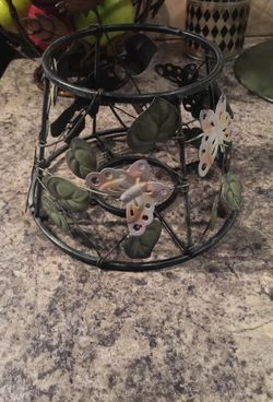 Decorative candle cover