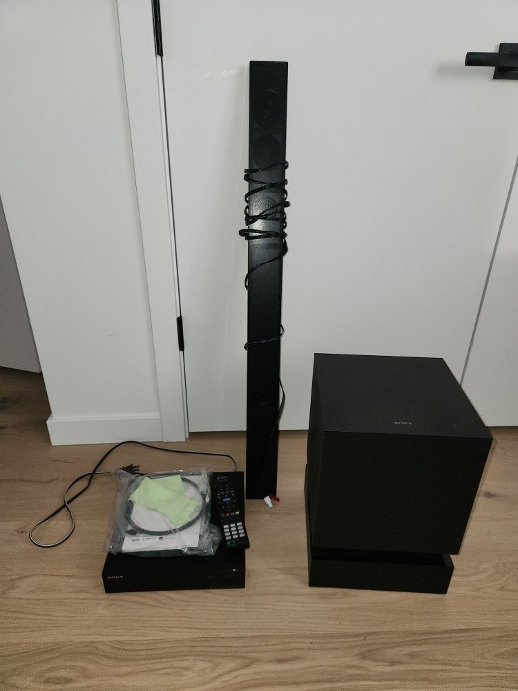 Sony Home Theater System HT-CT550W with Remote Control & Wireless Transceiver