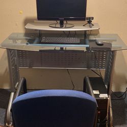 Computer/Desk And Chair