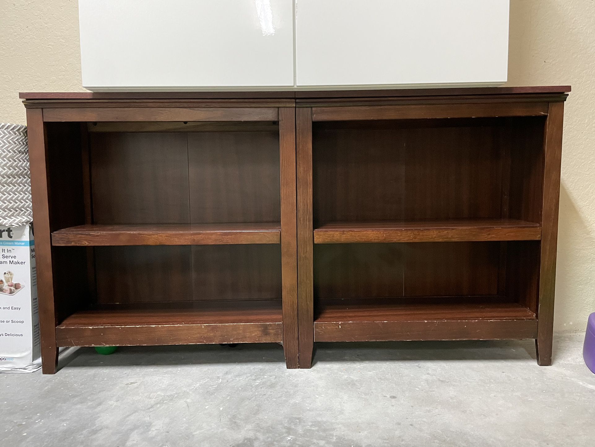 Bookshelves / TV Console