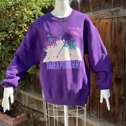 Jerzeez super sweat vintage Utah sweater. 1991