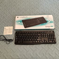 Logitech K120 Plug and Play Corded USB Keyboard