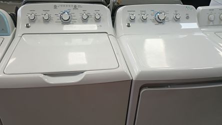 GE set top load washer & Gas dryer with warranty delivery available fee depends on address 🏠🛣️🚛