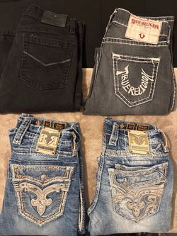 Men’s Designer Jeans – Rock Revival, True Religion & Cody James