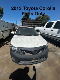 2013 Toyota Corolla Parts Only