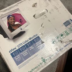 Emachines Eview 17f3 17in Color Gaming Computer Monitor Retro