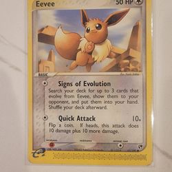 Eevee 63/100 EX Sandstorm Regular Common Pokemon Card Pokémon TCG LP