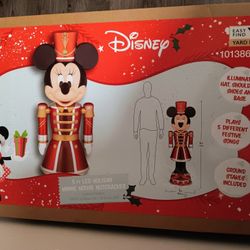5ft LED Holiday Minnie Mouse, Lifesize Minnie Mouse, Life Size Dolls,  Life Size Nutcrackers, Christmas Decorations, Christmas Decor, Christmas Stuff