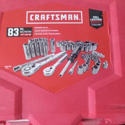 New Craftsman 83 Piece Tool Set