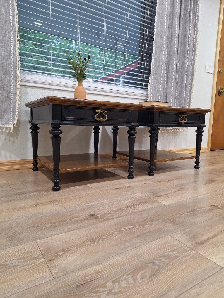 Vintage Drexel Velero Collection Side Tables