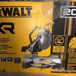 DeWalt 20V XR 10” Double Bevel Miter Saw