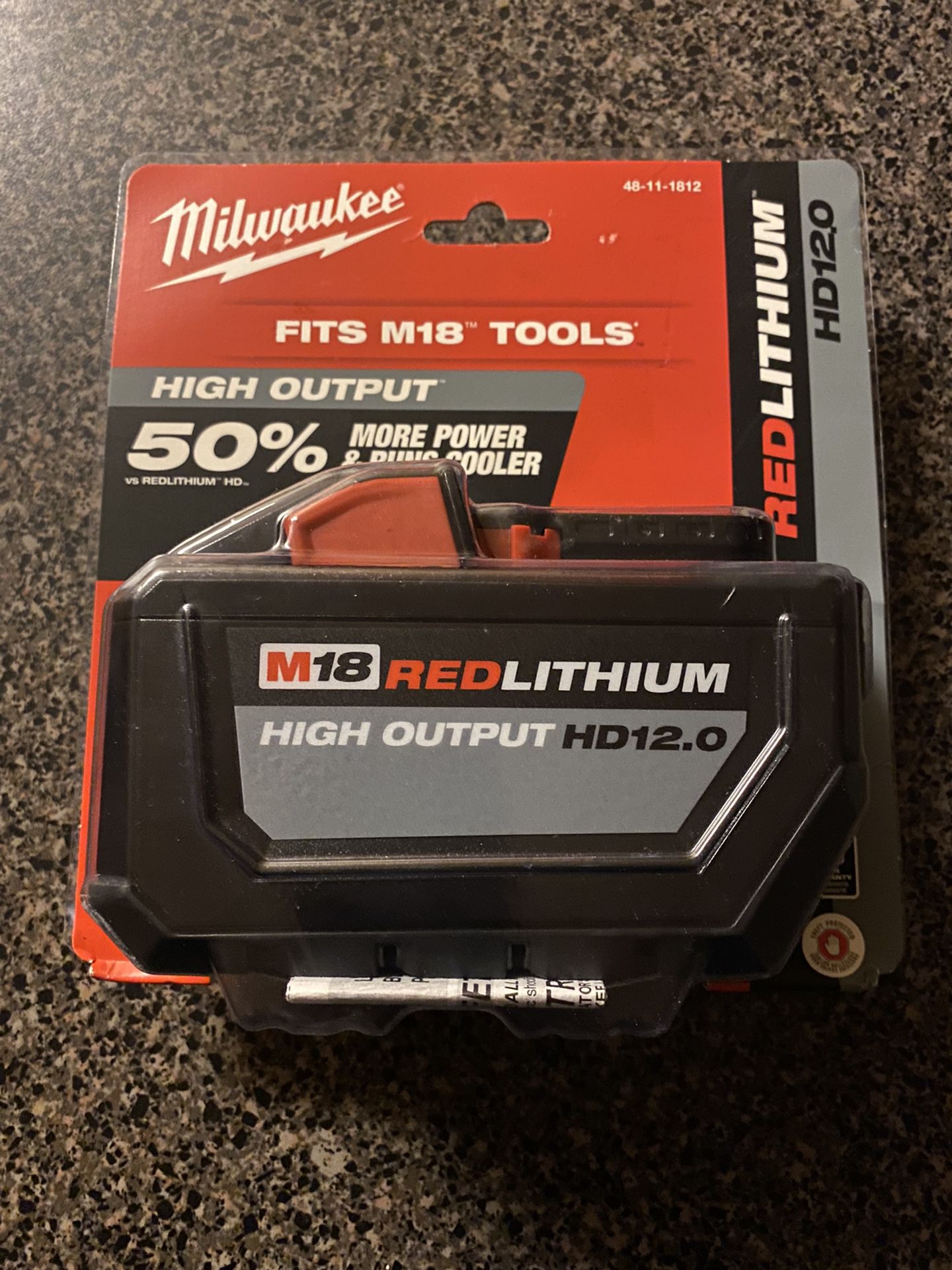 New Milwaukee M18 12.0 Battery $140 Firm 