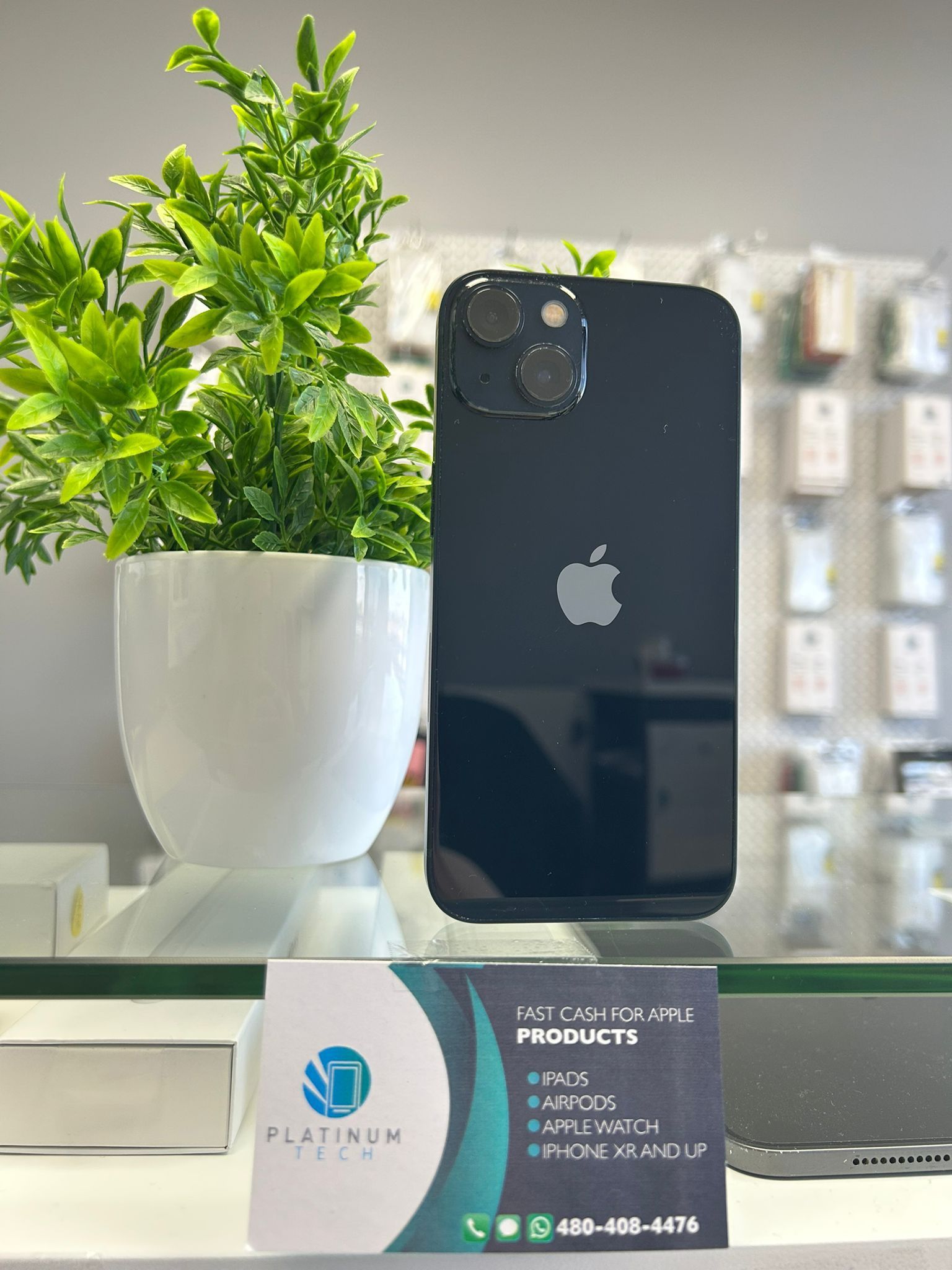 iPhone 13 LCD Line On Screen Fully Functional 128Gb Black Color 