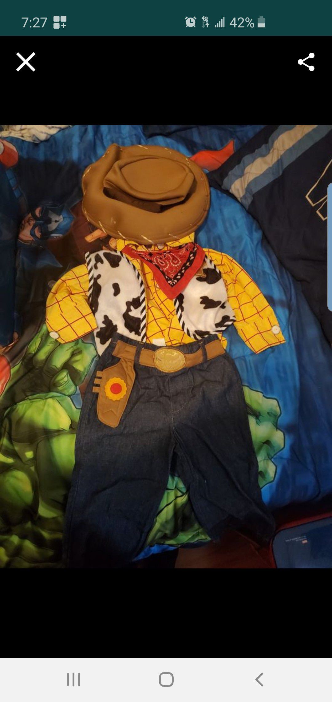 Woody costume