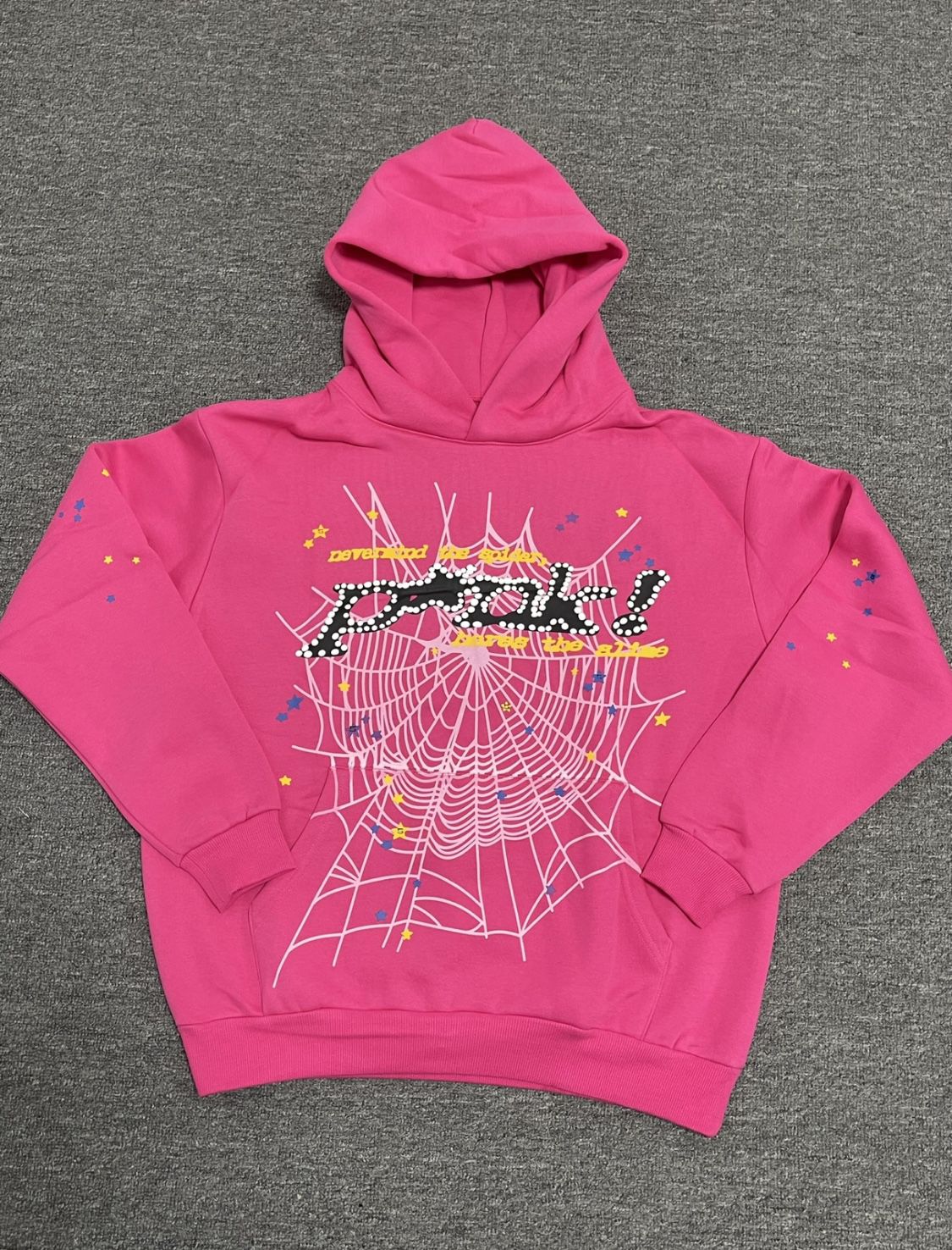 Pink Sp5der hoodie