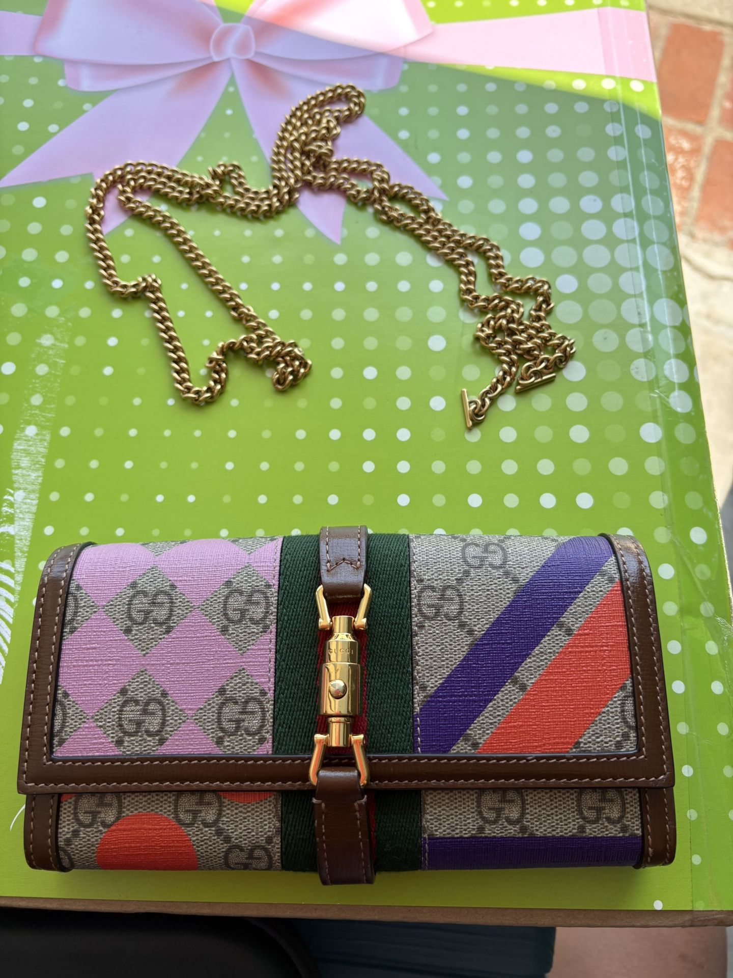 Gucci GG Wallet On Chain^ Original price $1230 +Tax