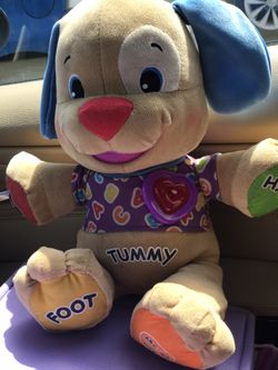 Fisher-Price laugh and learn puppy! New!!