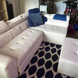 Sleeper Sofa & Ottoman
