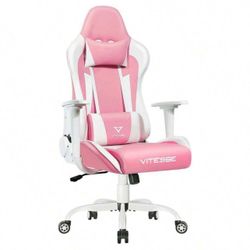 VITESSE Pink Cute Kawaii Gaming Chair For Girl