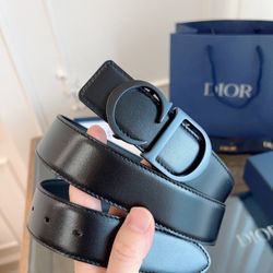 Dior CD Men’s Belt With Box 2025 New 