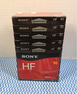 Sony HF 90 Audio Cassette Tapes 10-Pack