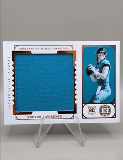 2021 Encased Trevor Lawrence Rookie Patch /75 RC