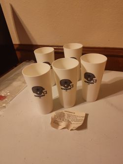 Vintage Dallas Cowboys Tumblers. New Never! used $10