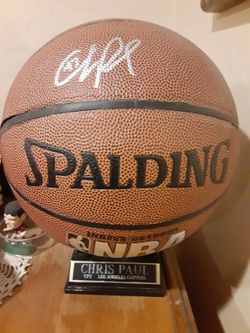 Chris Paul Autograph Ball