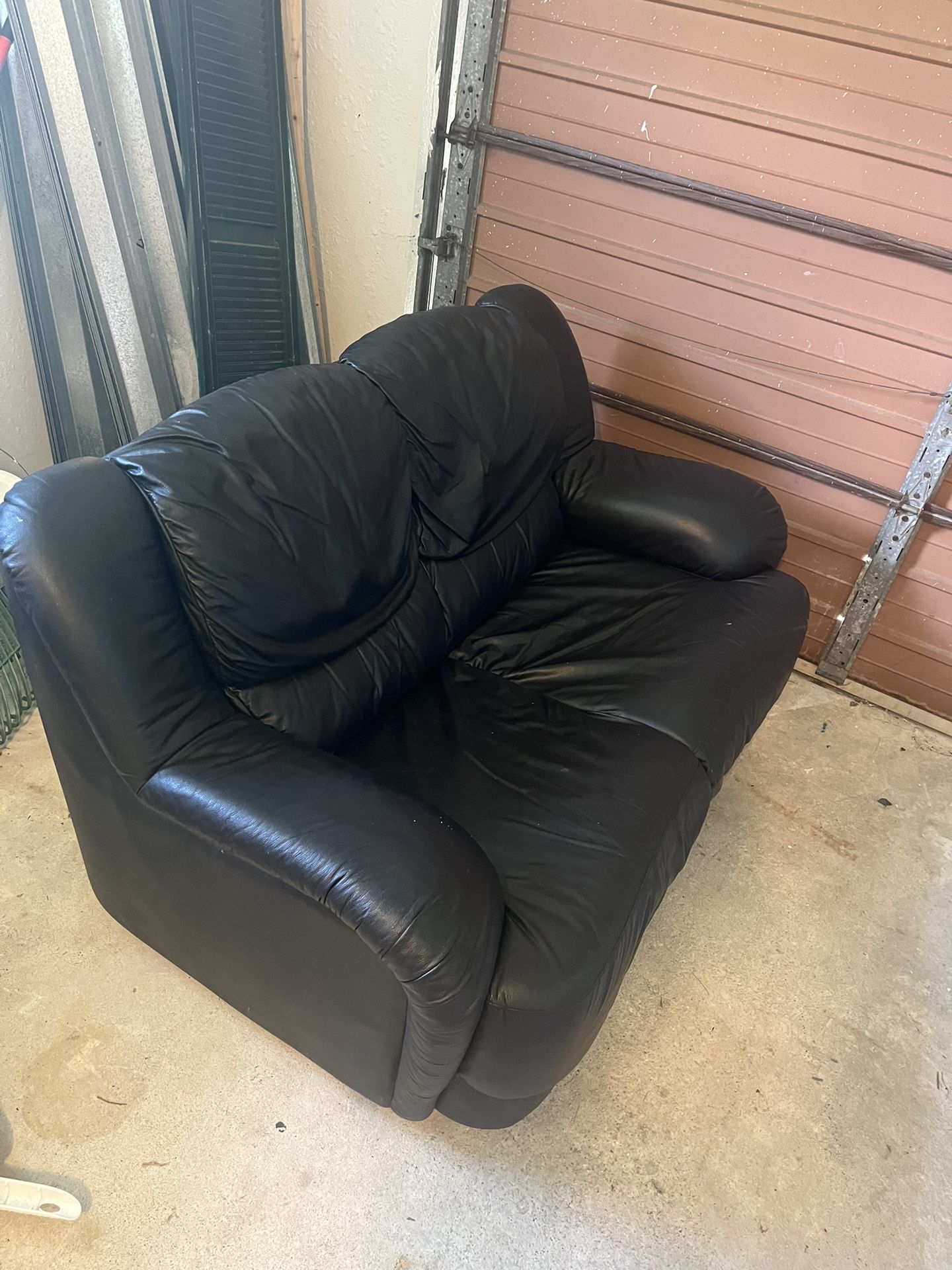 A Black Couch