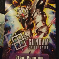 Gundam Steel Requiem Sleeved Booster Pack