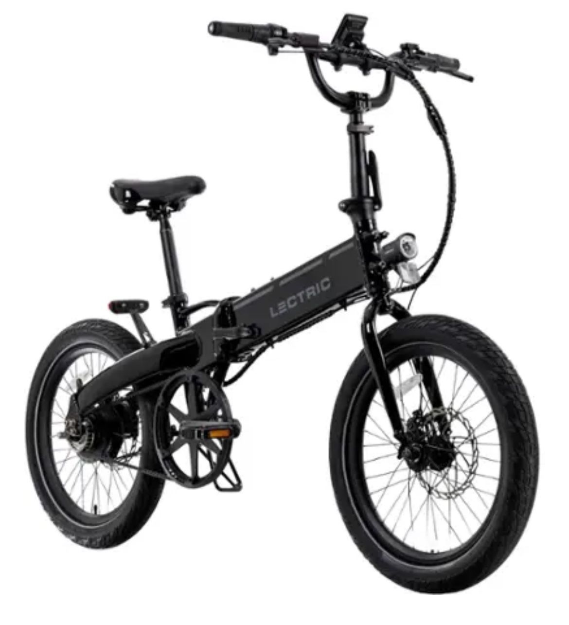 Lectric eBikes - XP Lite2 Foldable Long-Range Belt Drive eBike: 80 miles Max Operating Range & 20 mph Max Speed - Unisize - JW Black. Only 20 miles on