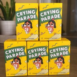 CRYBABY - Crying Parade Series (Keep Go Go, The Drummer, Free Lion) 🏁🥁🦁
