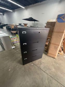 File Cabinets,4 Drawer Metal Lateral Filing Organization Storage Cabinets with Lock,Home Office for Hanging Files Letter/Legal/F4/A4 Size